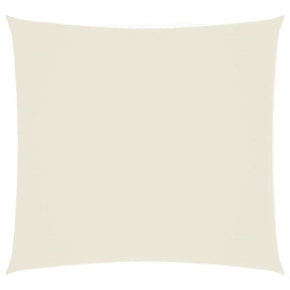 Vela Parasole in Tela Oxford Quadrata 2,5x2,5 m Crema