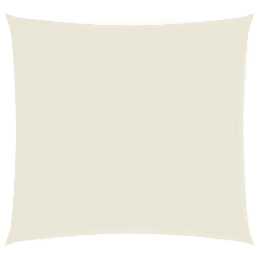 Vela Parasole in Tela Oxford Quadrata 4x4 m Crema
