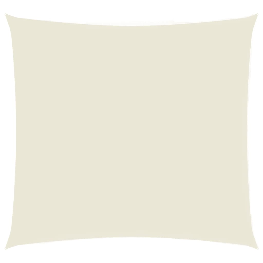 Vela Parasole in Tela Oxford Quadrata 5x5 m Crema