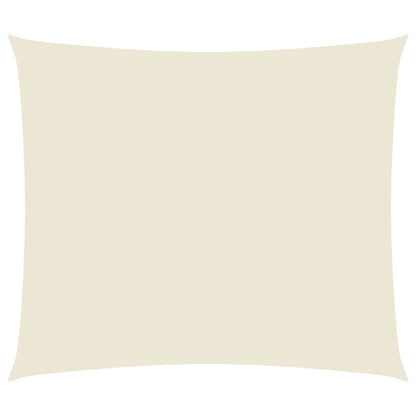 Parasole a Vela Oxford Rettangolare 2x2,5 m Crema