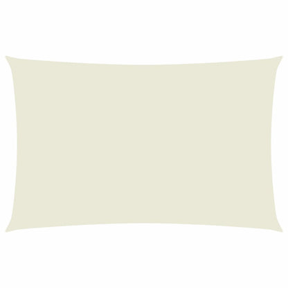 Parasole a Vela Oxford Rettangolare 2x5 m Crema