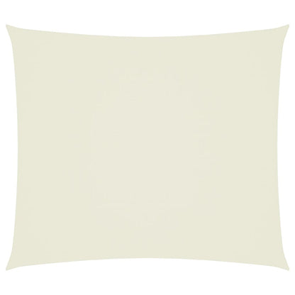 Parasole a Vela Oxford Rettangolare 2,5x3 m Crema