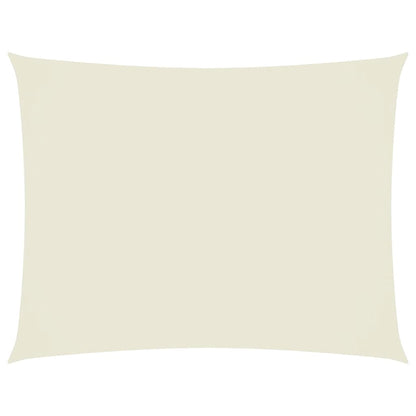 Parasole a Vela Oxford Rettangolare 2,5x3,5 m Crema
