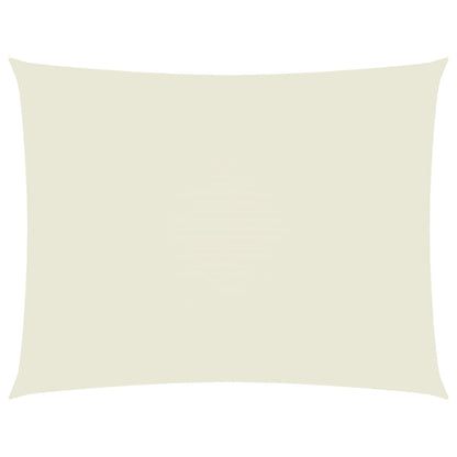 Parasole a Vela Oxford Rettangolare 2,5x4 m Crema