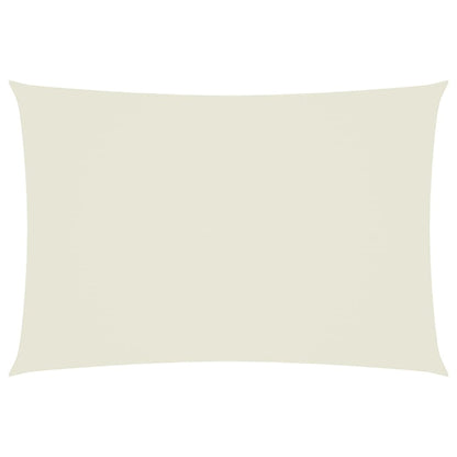 Parasole a Vela Oxford Rettangolare 2,5x4,5 m Crema