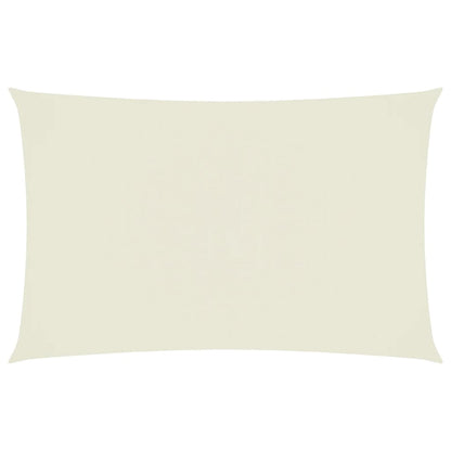Parasole a Vela Oxford Rettangolare 4x7 m Crema
