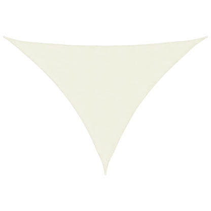 Parasole a Vela Oxford Triangolare 3x3x4,24 m Crema