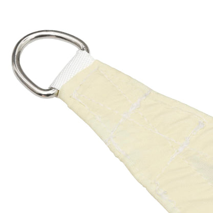 Parasole a Vela in Tessuto Oxford a Trapezio 3/4x3m Crema