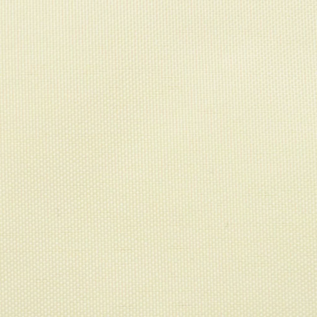 Parasole a Vela in Tela Oxford a Trapezio 3/5x4 m Crema