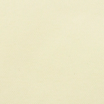 Parasole a Vela in Tela Oxford a Trapezio 4/5x4 m Crema