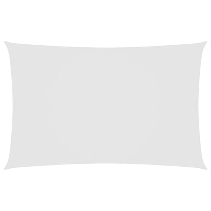 Parasole a Vela Oxford Rettangolare 2,5x5 m Bianco