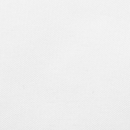 Parasole a Vela in Tela Oxford a Trapezio 4/5x4 m Bianco