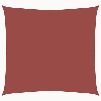 Vela Parasole in Tela Oxford Quadrata 6x6 m Terracotta