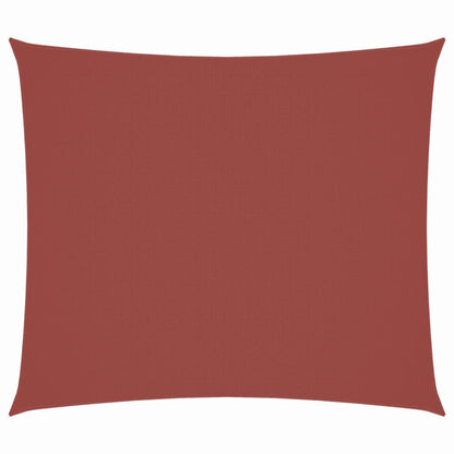 Parasole a Vela Oxford Rettangolare 2x2,5 m Terracotta