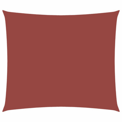 Parasole a Vela Oxford Rettangolare 2,5x3,5 m Terracotta