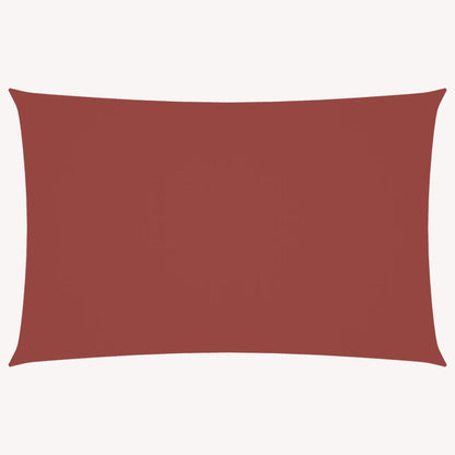Parasole a Vela Oxford Rettangolare 4x7 m Terracotta