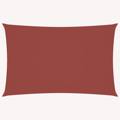 Parasole a Vela Oxford Rettangolare 5x7 m Terracotta