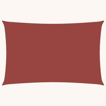 Parasole a Vela Oxford Rettangolare 5x8 m Terracotta