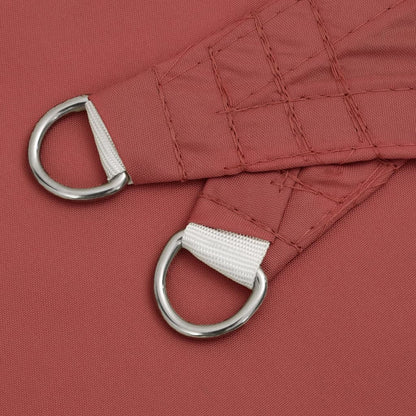 Parasole a Vela Oxford Triangolare 2,5x2,5x3,5 m Terracotta