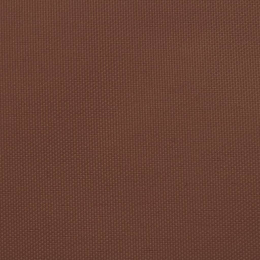 Parasole a Vela in Tela Oxford a Trapezio 3/5x4 m Terracotta