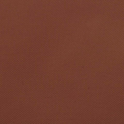 Parasole a Vela in Tela Oxford a Trapezio 3/5x4 m Terracotta