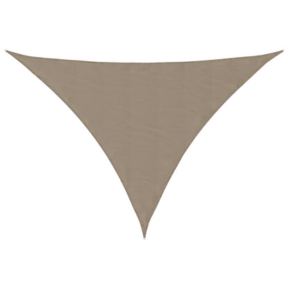 Parasole a Vela Oxford Triangolare 3x3x4,24 m Grigio Talpa
