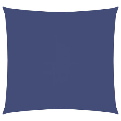 Parasole a Vela in Tela Oxford Quadrata 7x7 m Blu
