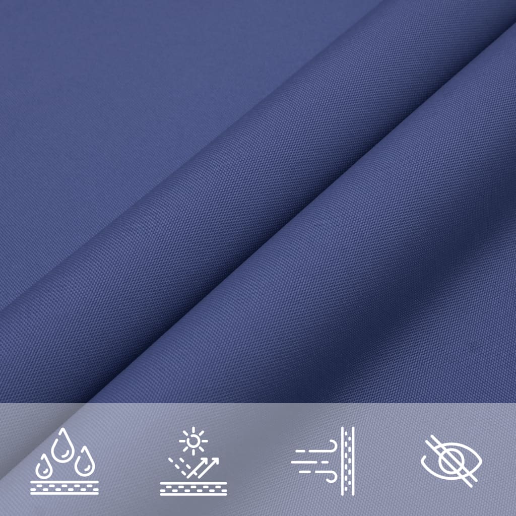 Parasole a Vela Oxford Rettangolare 2x4 m Blu