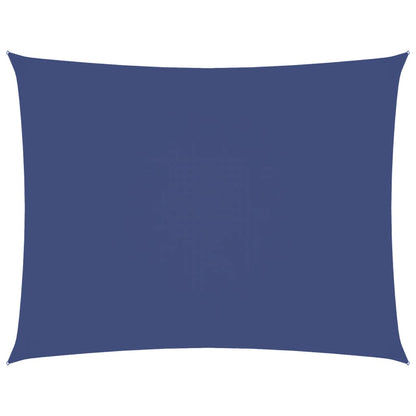 Parasole a Vela Oxford Rettangolare 2,5x3,5 m Blu
