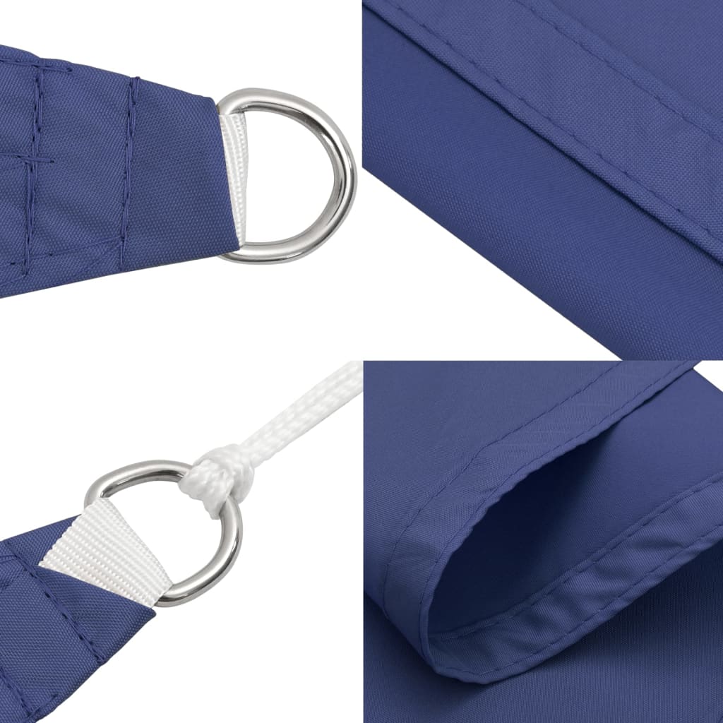 Parasole a Vela Oxford Rettangolare 2,5x3,5 m Blu