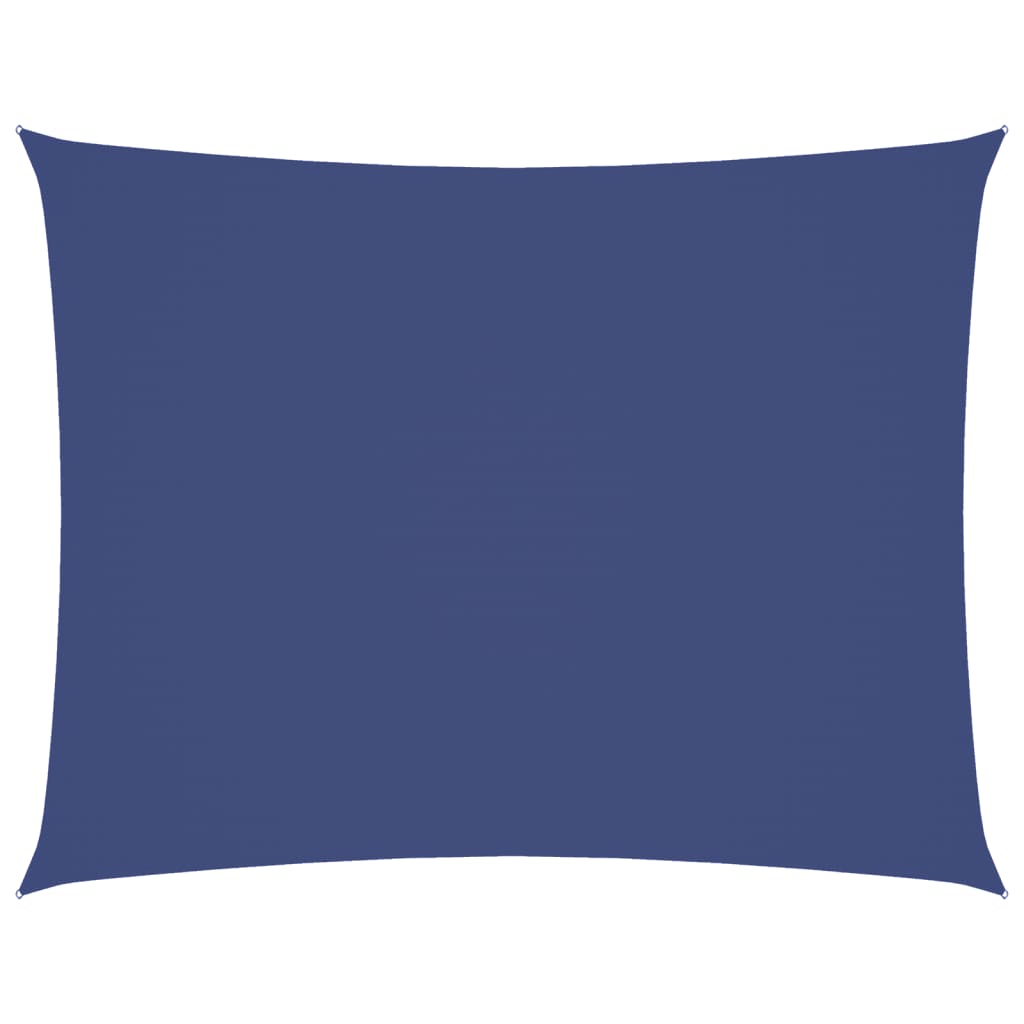 Parasole a Vela Oxford Rettangolare 2,5x4 m Blu