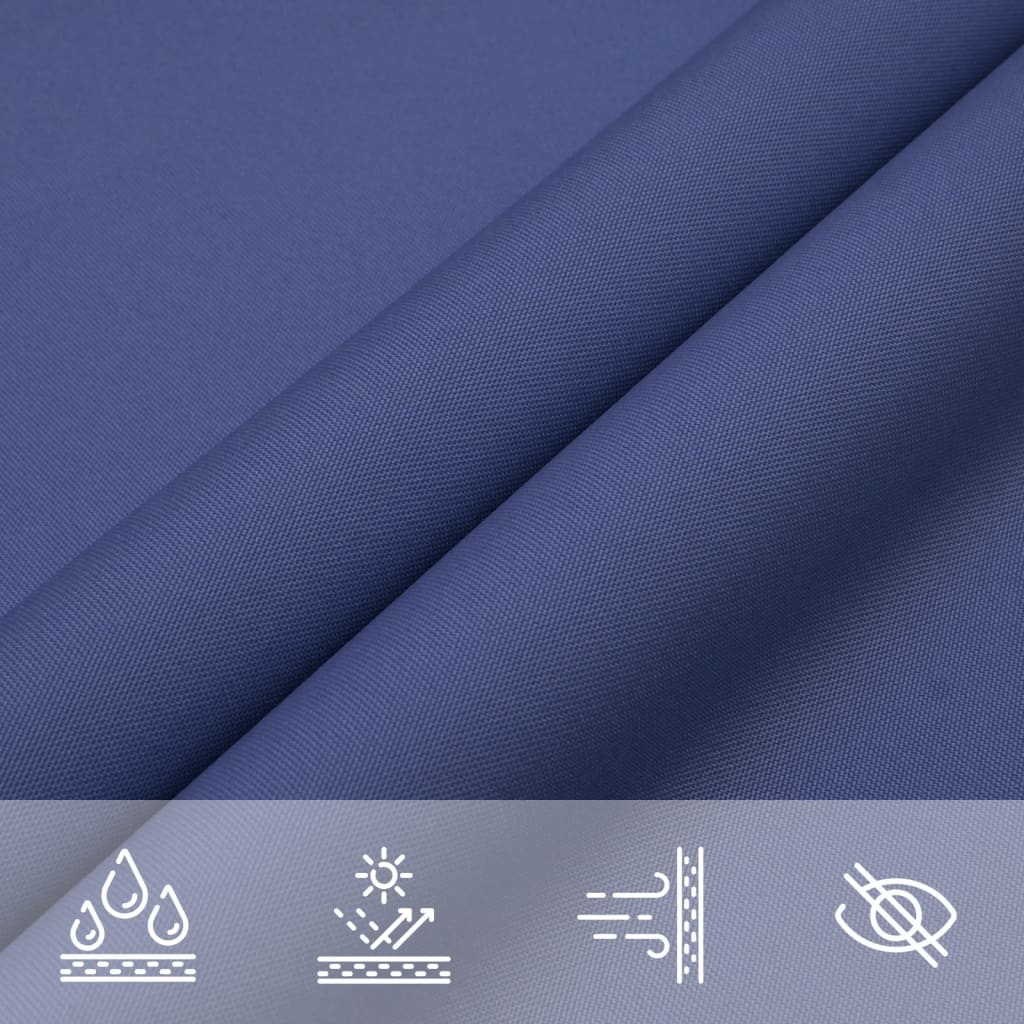 Parasole a Vela Oxford Rettangolare 3x5 m Blu