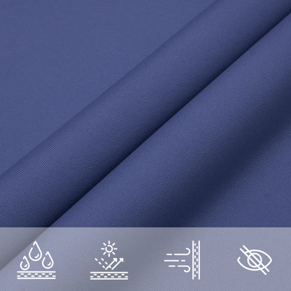 Parasole a Vela Oxford Rettangolare 5x8 m Blu
