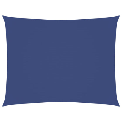 Parasole a Vela Oxford Rettangolare 6x7 m Blu
