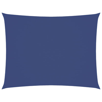 Parasole a Vela Oxford Rettangolare 6x8 m Blu