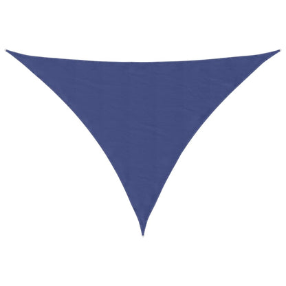 Parasole a Vela Oxford Triangolare 4x5x5 m Blu