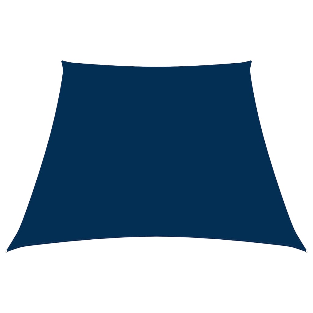 Parasole a Vela in Tela Oxford a Trapezio 3/5x4 m Blu