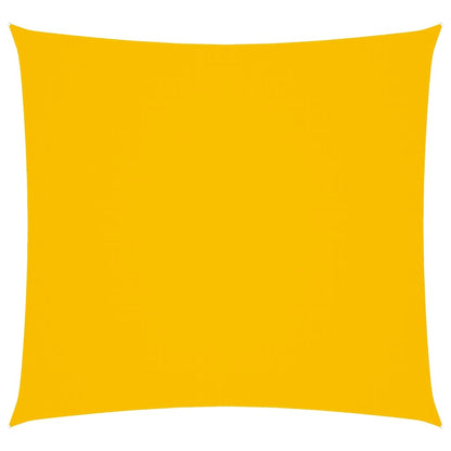 Vela Parasole in Tela Oxford Quadrata 3x3 m Gialla