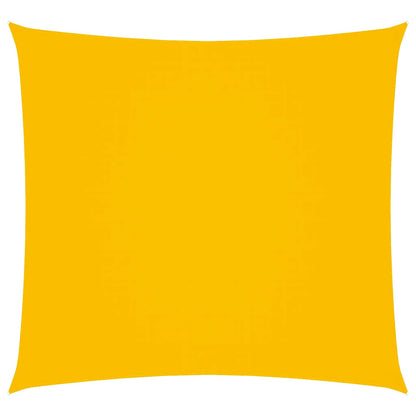 Parasole a Vela in Tela Oxford Quadrata 6x6 m Giallo