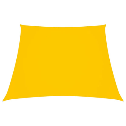Parasole a Vela in Tela Oxford a Trapezio 2/4x3 m Giallo