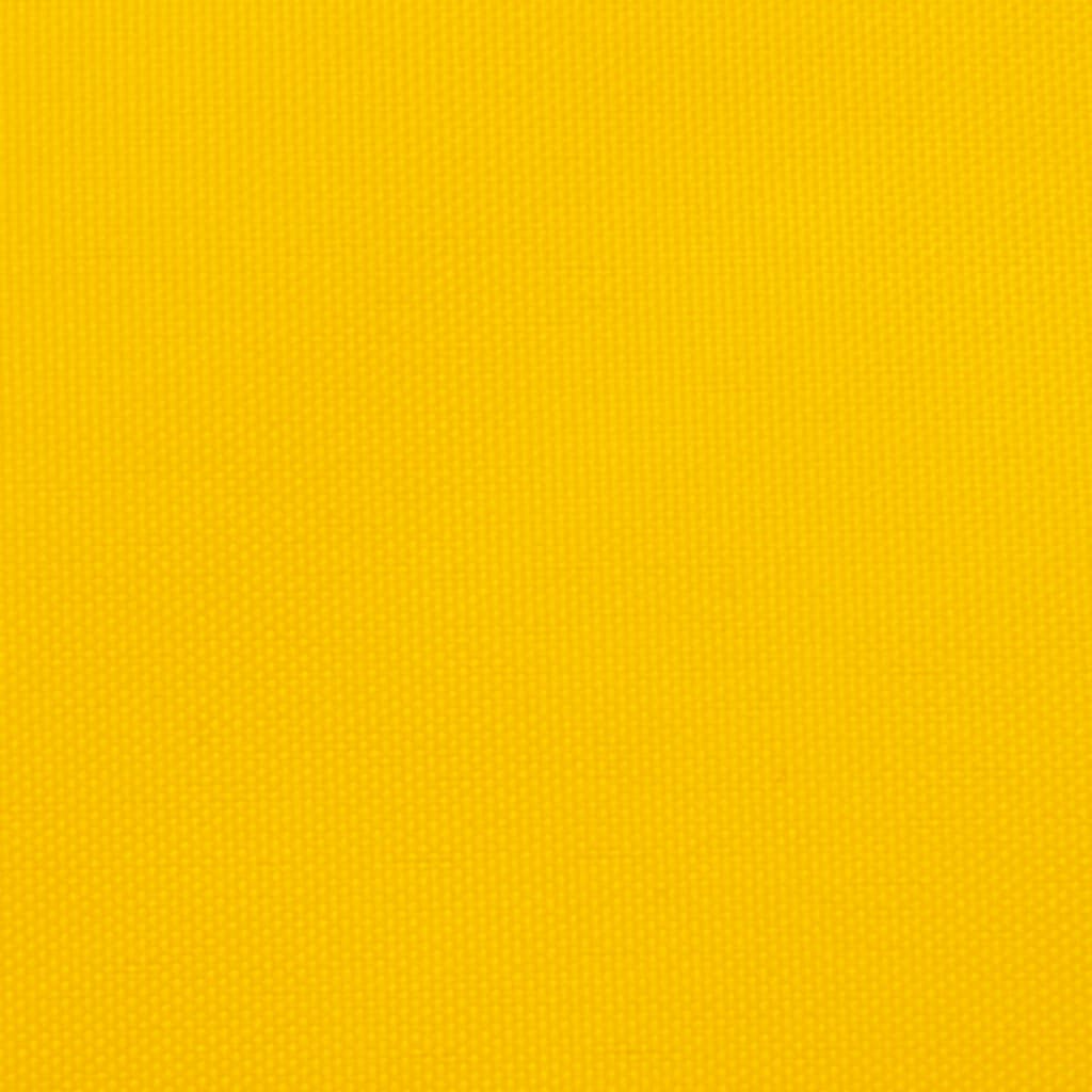 Parasole a Vela in Tela Oxford a Trapezio 2/4x3 m Giallo