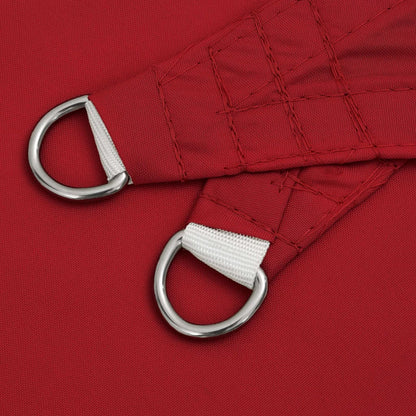 Vela Parasole in Tela Oxford Quadrata 4x4 m Rossa