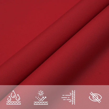 Parasole a Vela Oxford Rettangolare 2x3 m Rosso