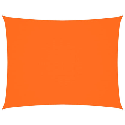 Parasole a Vela Oxford Rettangolare 2,5x3,5 m Arancione