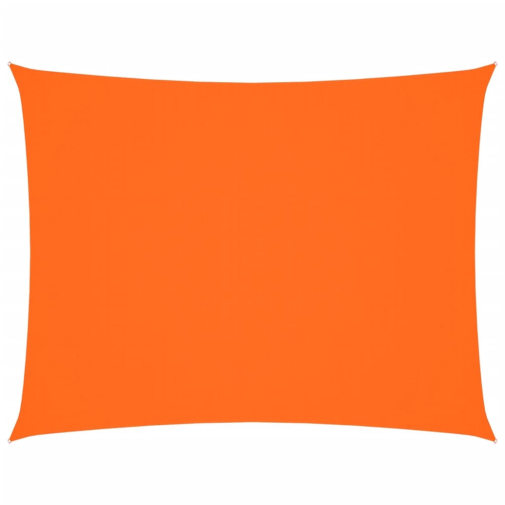 Parasole a Vela Oxford Rettangolare 2,5x4 m Arancione