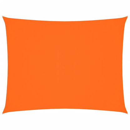 Parasole a Vela Oxford Rettangolare 2,5x4 m Arancione