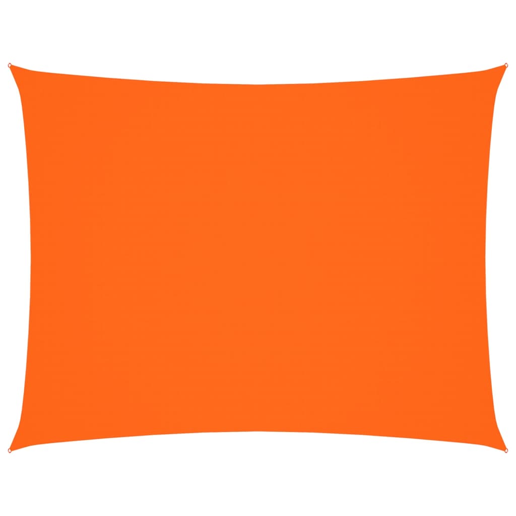 Parasole a Vela Oxford Rettangolare 3,5x4,5 m Arancione