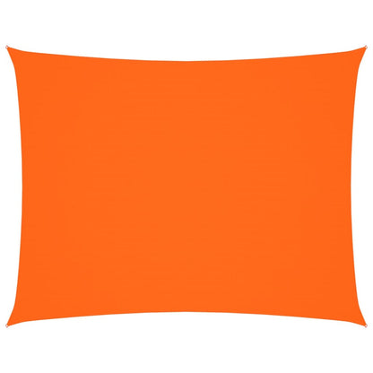 Parasole a Vela Oxford Rettangolare 3,5x4,5 m Arancione