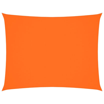 Parasole a Vela Oxford Rettangolare 4x6 m Arancione