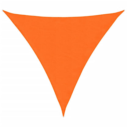 Parasole a Vela Oxford Triangolare 3x3x3 m Arancione